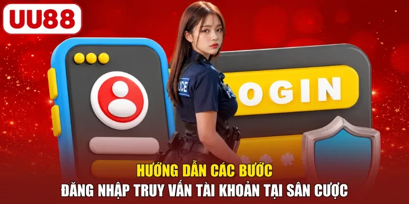 Hướng dẫn các bước đăng nhập truy vấn tài khoản tại sân cược