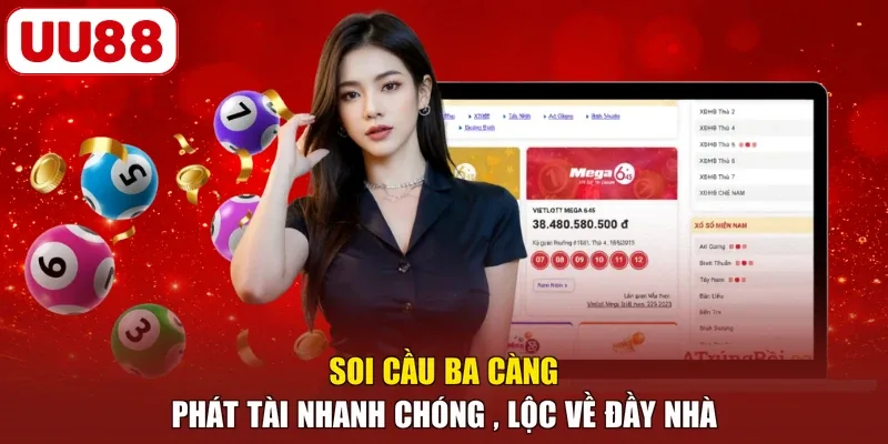 Soi Cầu Ba Càng - Phát Tài Nhanh Chóng , Lộc Về Đầy Nhà